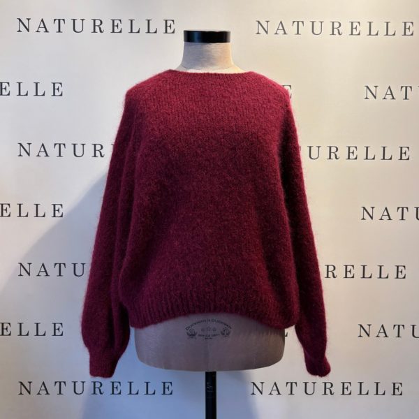 Trui La Maille Parisienne Bordeaux Rood - Één maat (nieuw!)