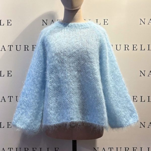Trui For Her 9227 Lichtblauw - Één Maat (nieuw!)