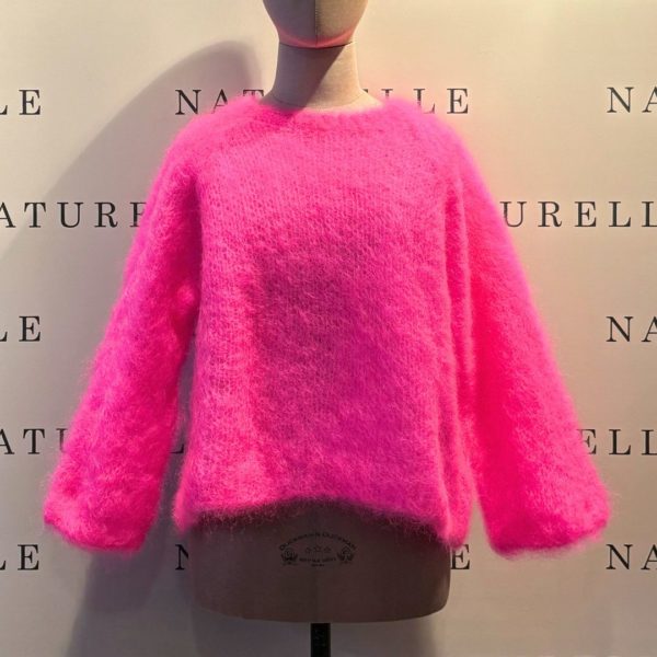 Trui For Her 9227 Mohair Roze - Één Maat (nieuw!)
