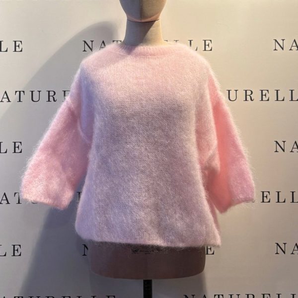 Trui For Her 9217 Mohair Lichtroze - Één Maat (nieuw!)