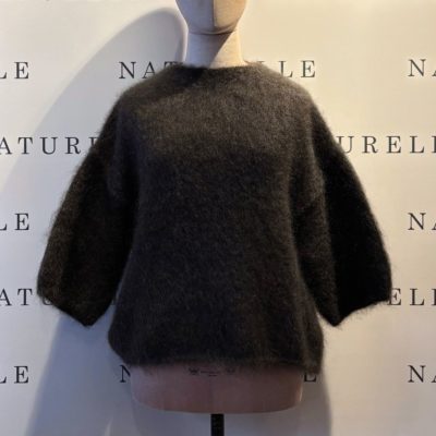 Trui For Her 9217 Mohair Bruin - Één Maat (nieuw!)