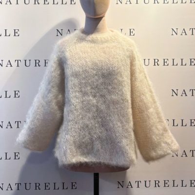 Trui For Her 9227 Mohair Beige - Één Maat (nieuw!)