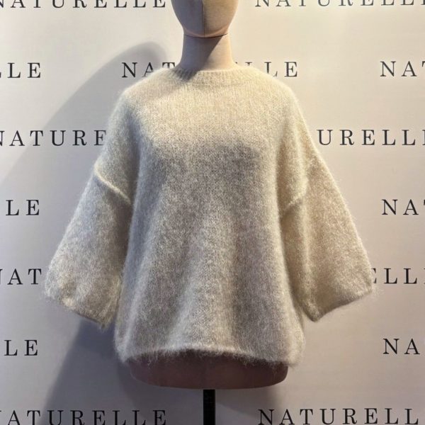 Trui For Her 9217 Mohair Beige - Één Maat (nieuw!)