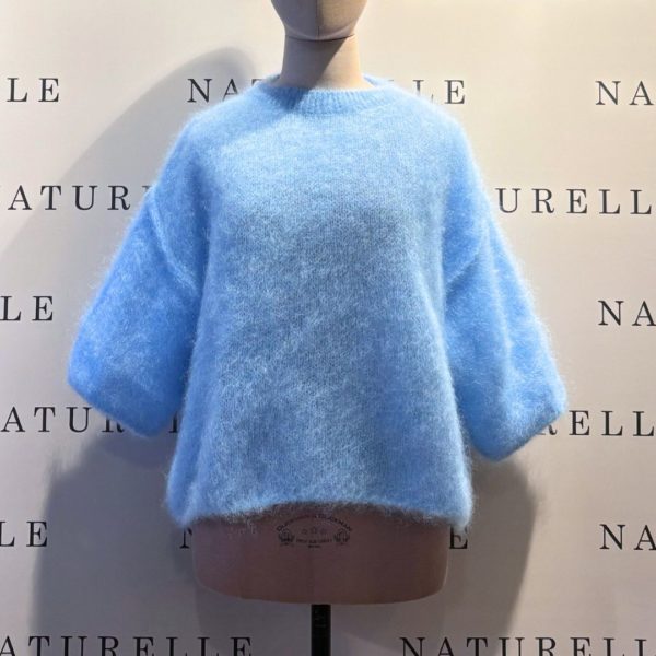 Trui For Her 9217 Mohair Lichtblauw - Één Maat (nieuw!)