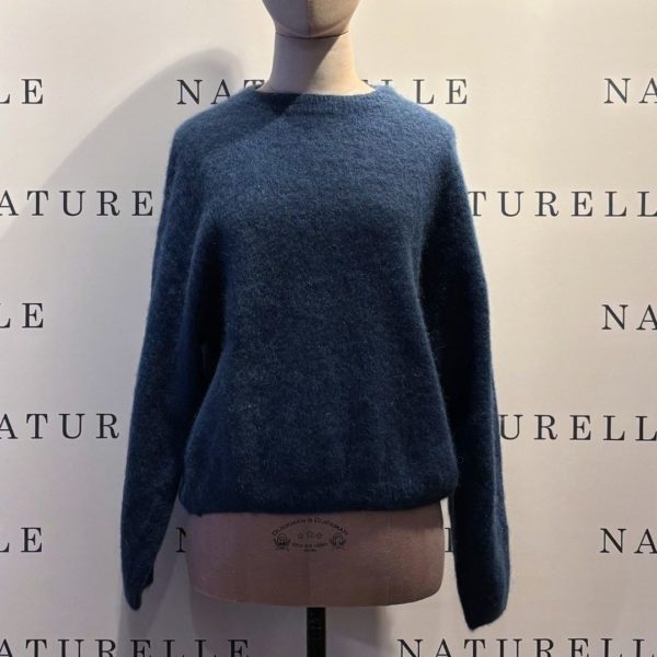 Trui For Her 9205 Mohair Donkerblauw - Één Maat (nieuw!)